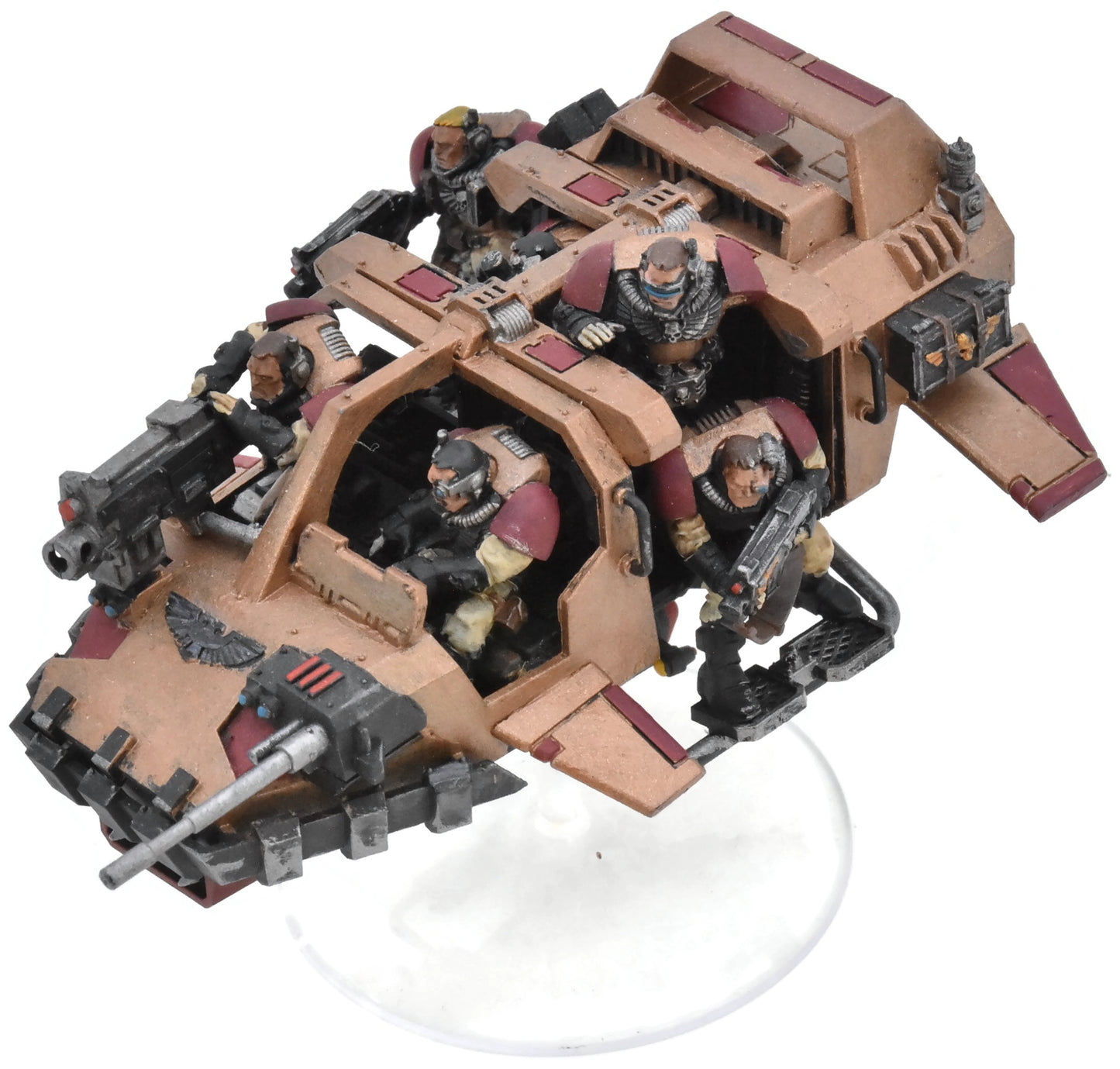 SPACE MARINES Space Marines Land Speeder Storm #1 WELL PAINTED 40K 7122