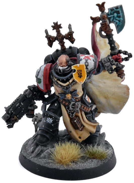 BLACK TEMPLARS Marshall #1 WELL PAINTED Warhammer 40K 4475