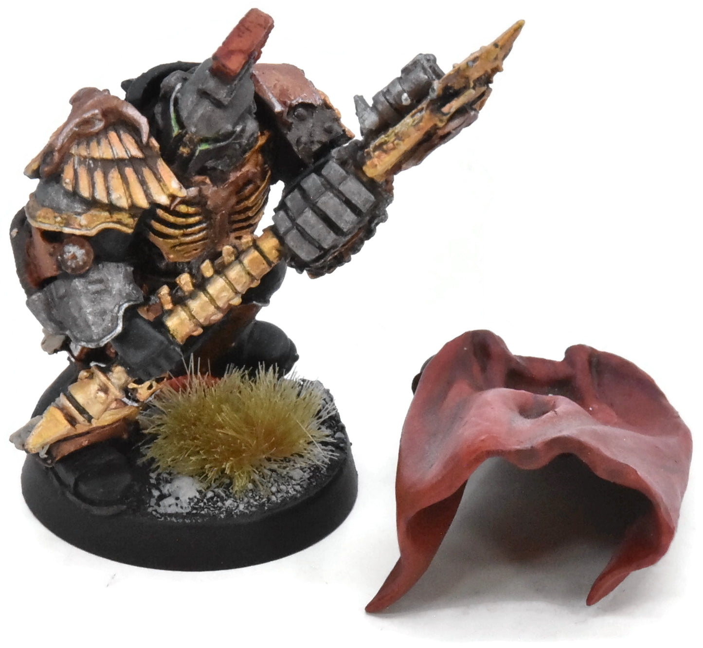 SPACE MARINES Chaplain Ivanus Enkomi #1 MINOTAURS 40K 7146 WELL PAINTED