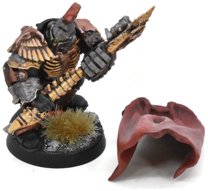 SPACE MARINES Chaplain Ivanus Enkomi #1 MINOTAURS 40K 7146 WELL PAINTED