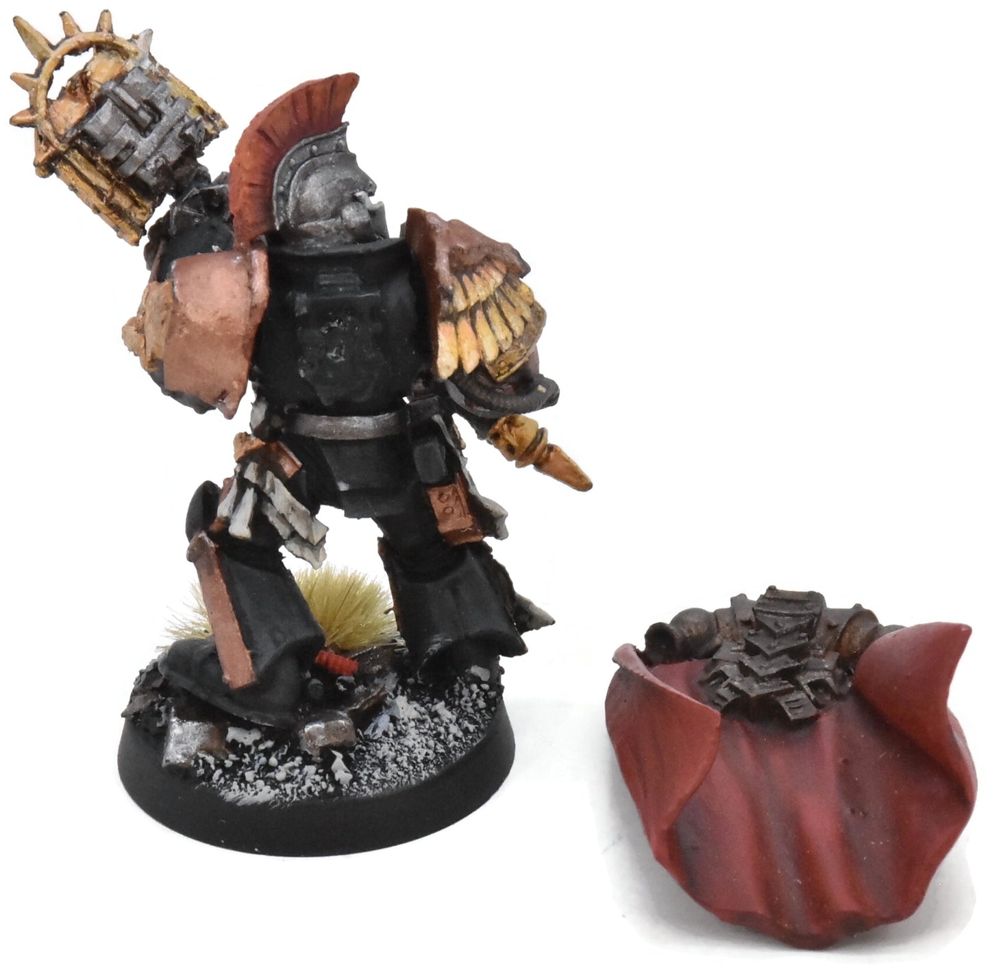 SPACE MARINES Chaplain Ivanus Enkomi #1 MINOTAURS 40K 7146 WELL PAINTED