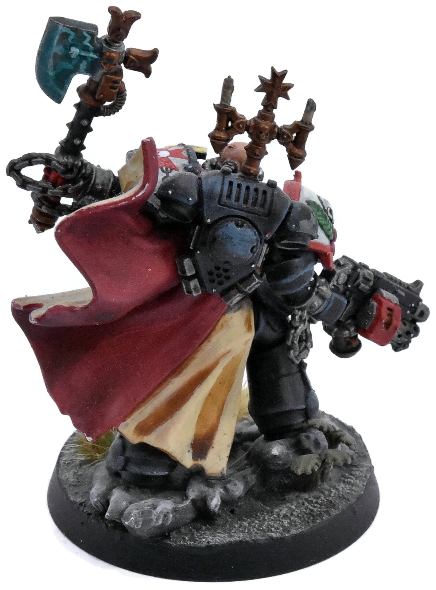 BLACK TEMPLARS Marshall #1 WELL PAINTED Warhammer 40K 4475