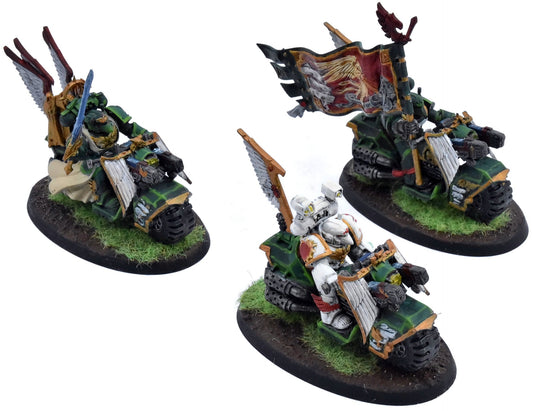 DARK ANGELS 3 Ravenwing Black Knights Raven Guard #1 Warhammer 40K 4482