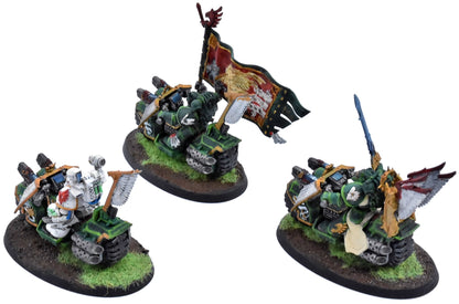 DARK ANGELS 3 Ravenwing Black Knights Raven Guard #1 Warhammer 40K 4482