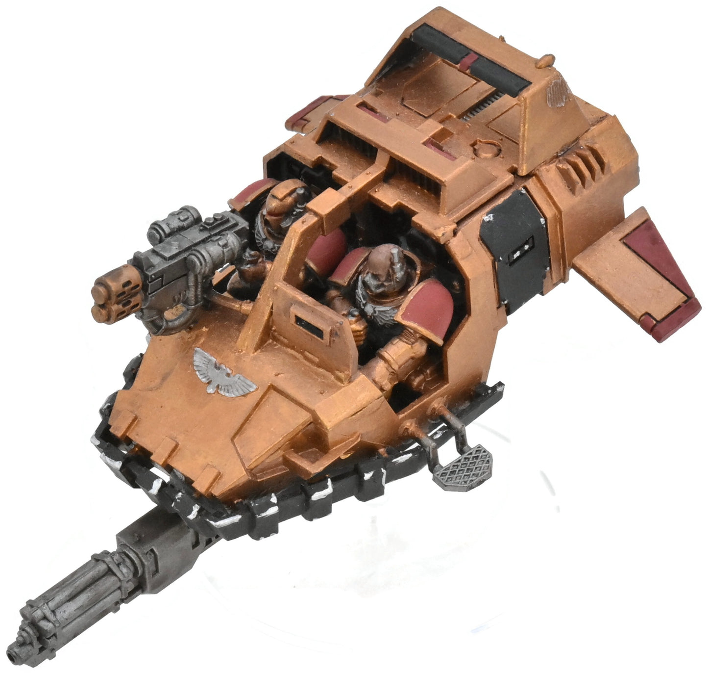 SPACE MARINES Land Speeder #1 WELL PAINTED MINOTAURS 40K 7221 MINOTAURS