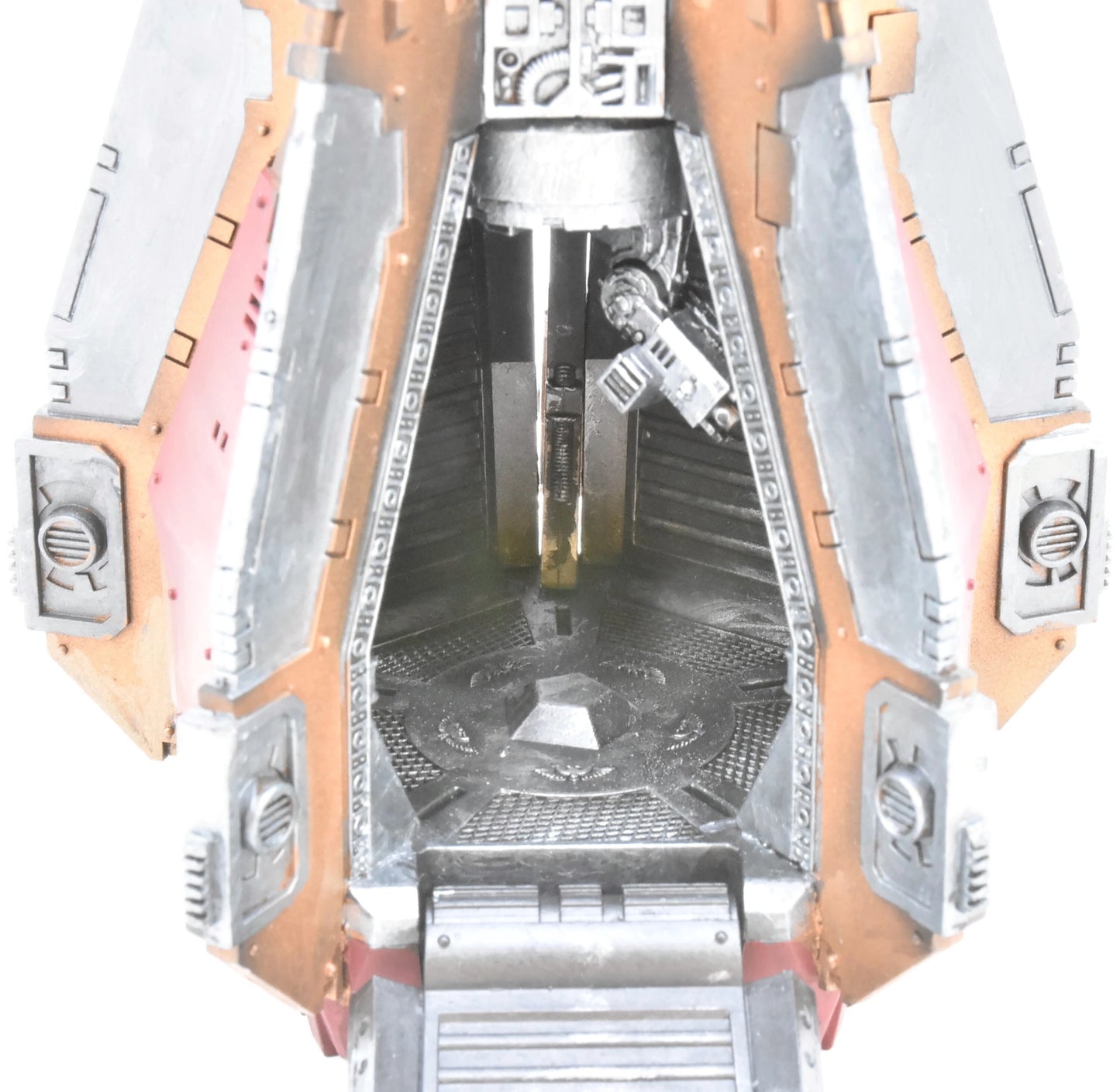 SPACE MARINES Drop Pod #3 WELL PAINTED INCOMPLETE Warhammer 40K 7306