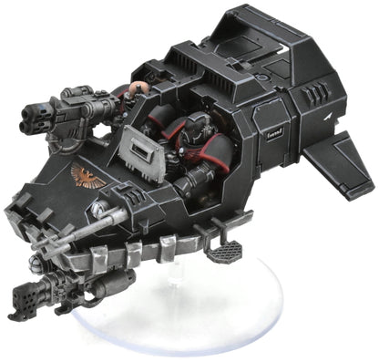 SPACE MARINES Land Speeder #1 PRO PAINTED 40K 7337 Black templars