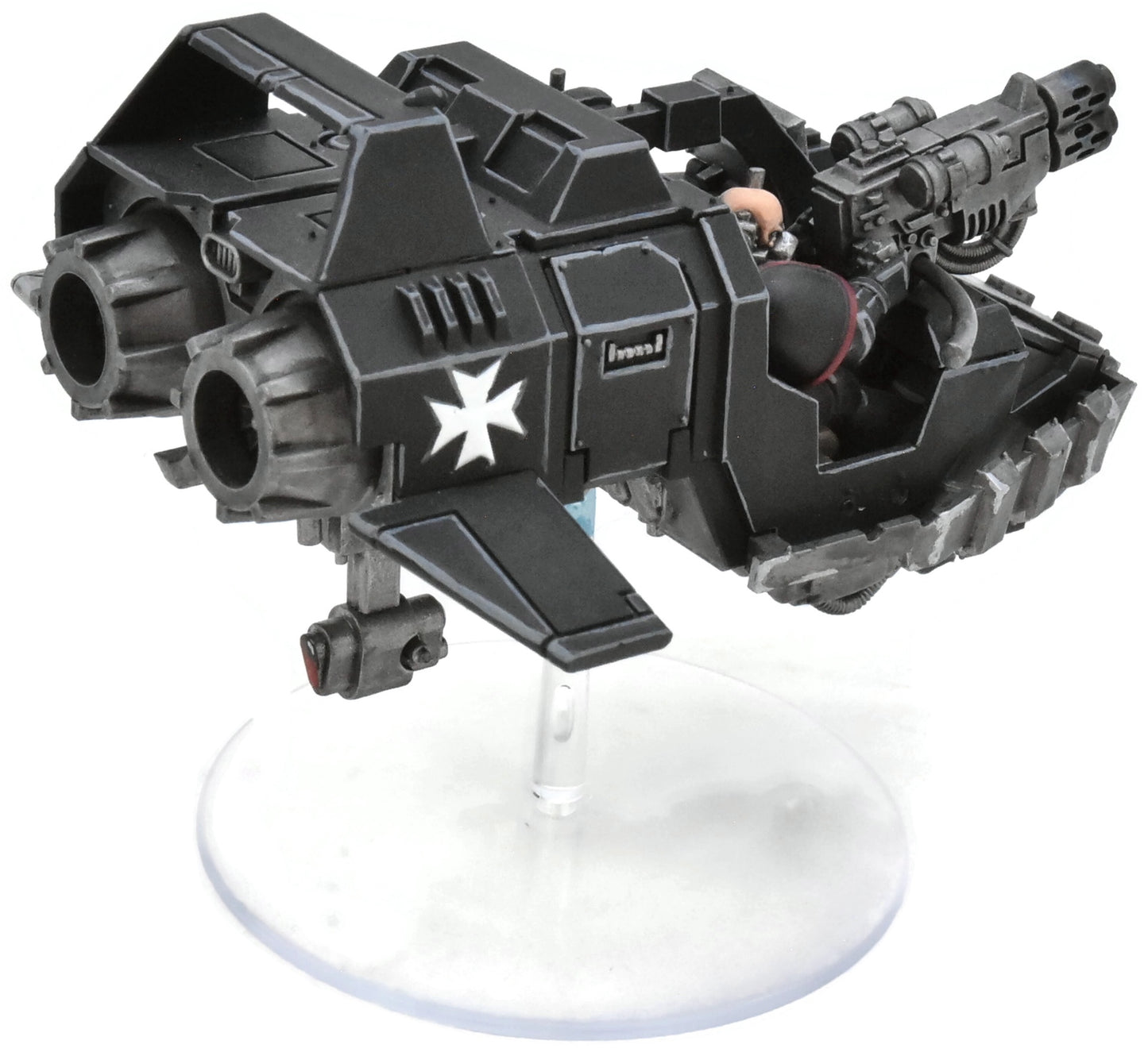 SPACE MARINES Land Speeder #1 PRO PAINTED 40K 7337 Black templars