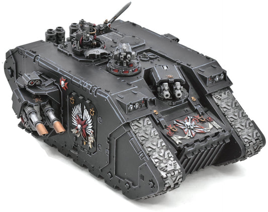 SPACE MARINES Land Raider Redeemer #1 PRO PAINTED Black templars 40K 7399