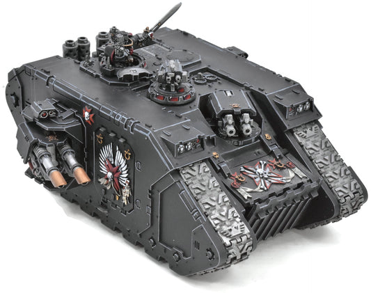 SPACE MARINES Land Raider Redeemer #1 PRO PAINTED Black templars 40K 7399