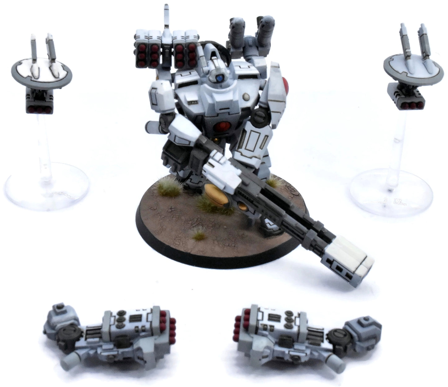 TAU EMPIRE Xv88 Broadside Battlesuit #3 PRO PAINTED Warhammer 40K 4888