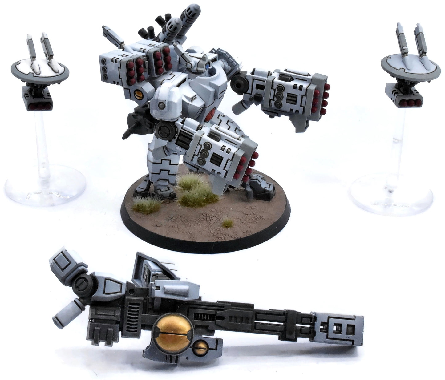 TAU EMPIRE Xv88 Broadside Battlesuit #3 PRO PAINTED Warhammer 40K 4888