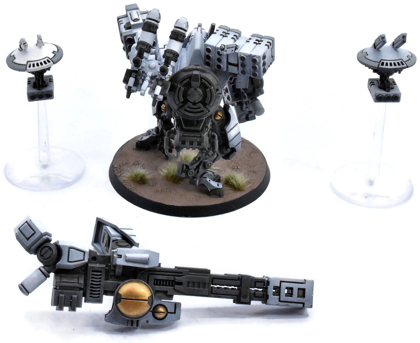 TAU EMPIRE Xv88 Broadside Battlesuit #3 PRO PAINTED Warhammer 40K 4888