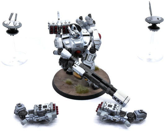 TAU EMPIRE Xv88 Broadside Battlesuit #2 PRO PAINTED Warhammer 40K 4895