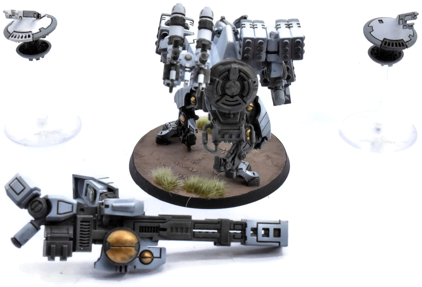 TAU EMPIRE Xv88 Broadside Battlesuit #2 PRO PAINTED Warhammer 40K 4895