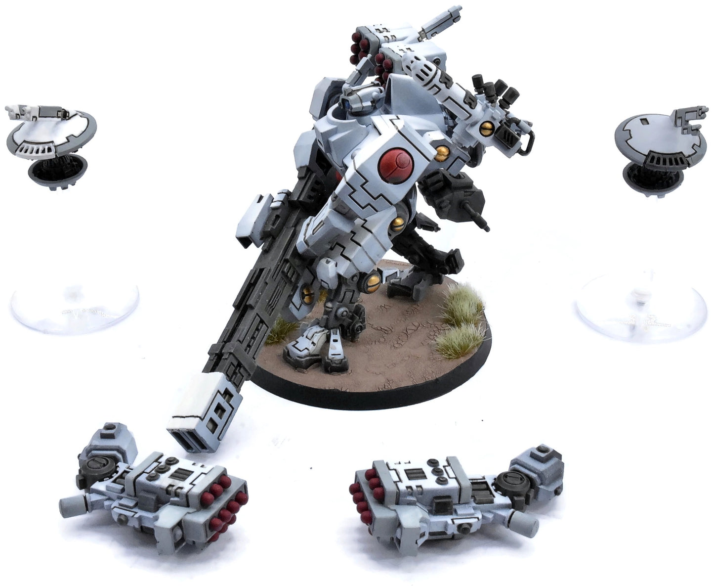 TAU EMPIRE Xv88 Broadside Battlesuit #2 PRO PAINTED Warhammer 40K 4895