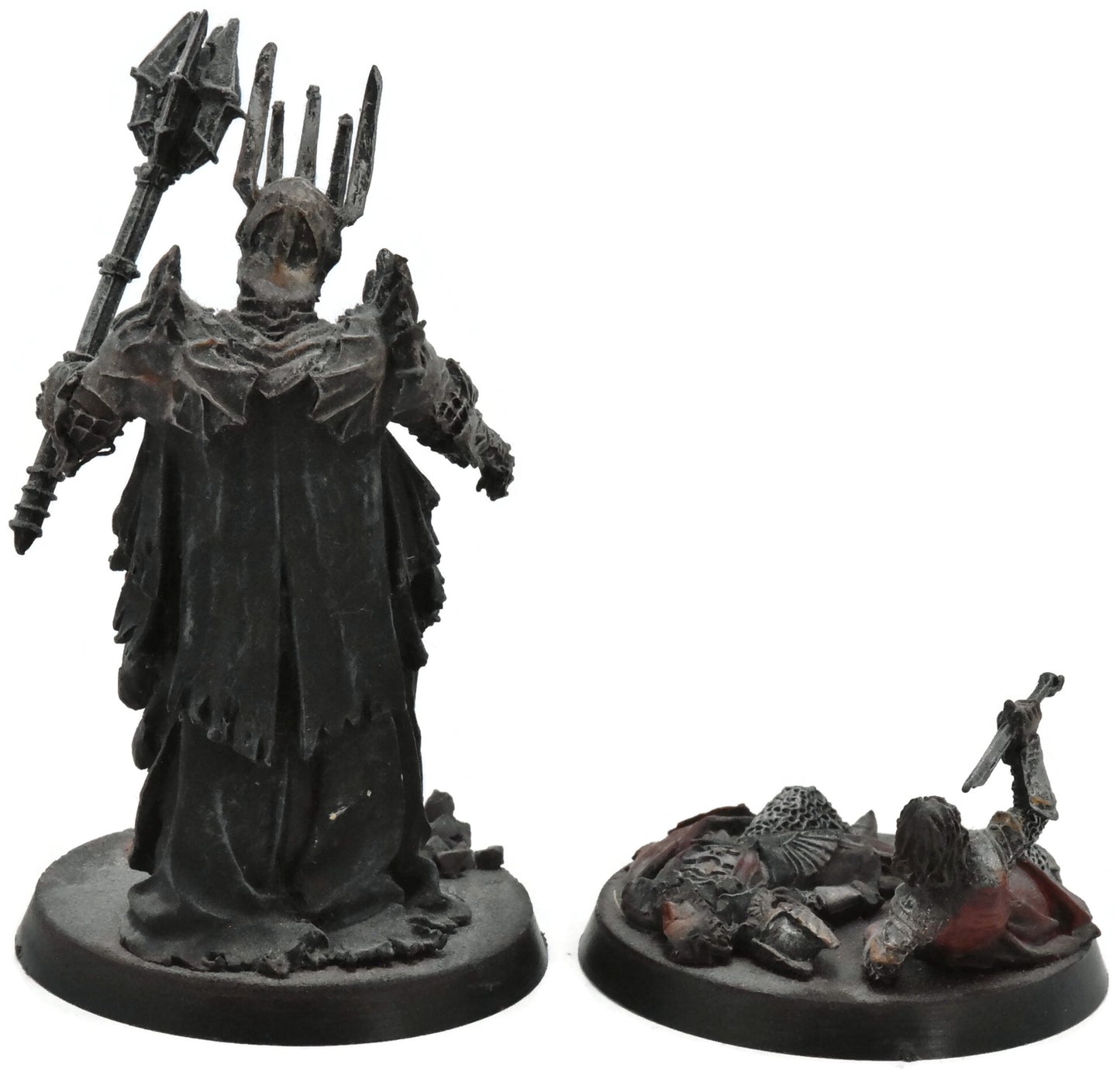 LOTR Dark Lord Sauron #1 METAL Middle Earth Strategy Battle Game 7467