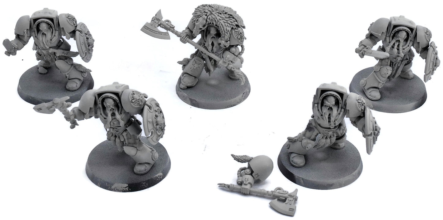 SPACE WOLVES 5 Space Wolves Wolf Guard Terminators #1 Warhammer 40K 5076