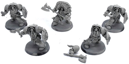 SPACE WOLVES 5 Space Wolves Wolf Guard Terminators #1 Warhammer 40K 5076