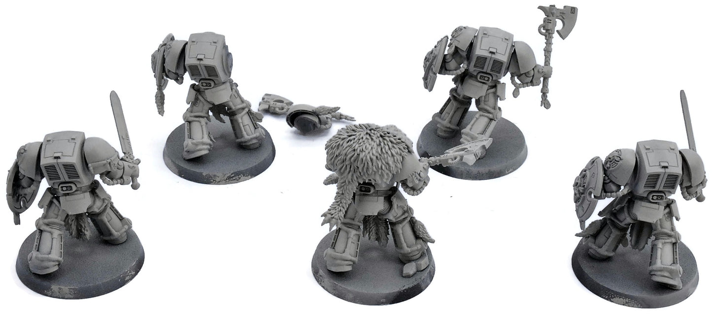 SPACE WOLVES 5 Space Wolves Wolf Guard Terminators #1 Warhammer 40K 5076