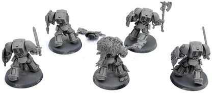 SPACE WOLVES 5 Space Wolves Wolf Guard Terminators #1 Warhammer 40K 5076