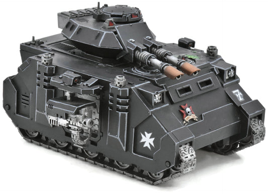 CHAOS SPACE MARINES Predator Tank #1 WELL PAINTED Black Templars 40K 7566