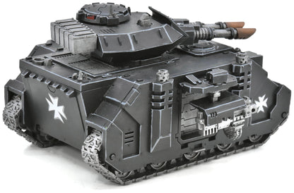 CHAOS SPACE MARINES Predator Tank #1 WELL PAINTED Black Templars 40K 7566