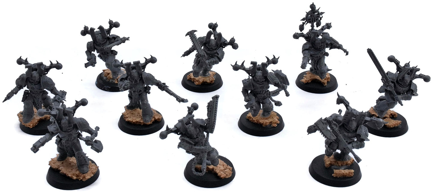 CHAOS SPACE MARINES 10 Chaos berzerkers #1 Warhammer 40K 5113