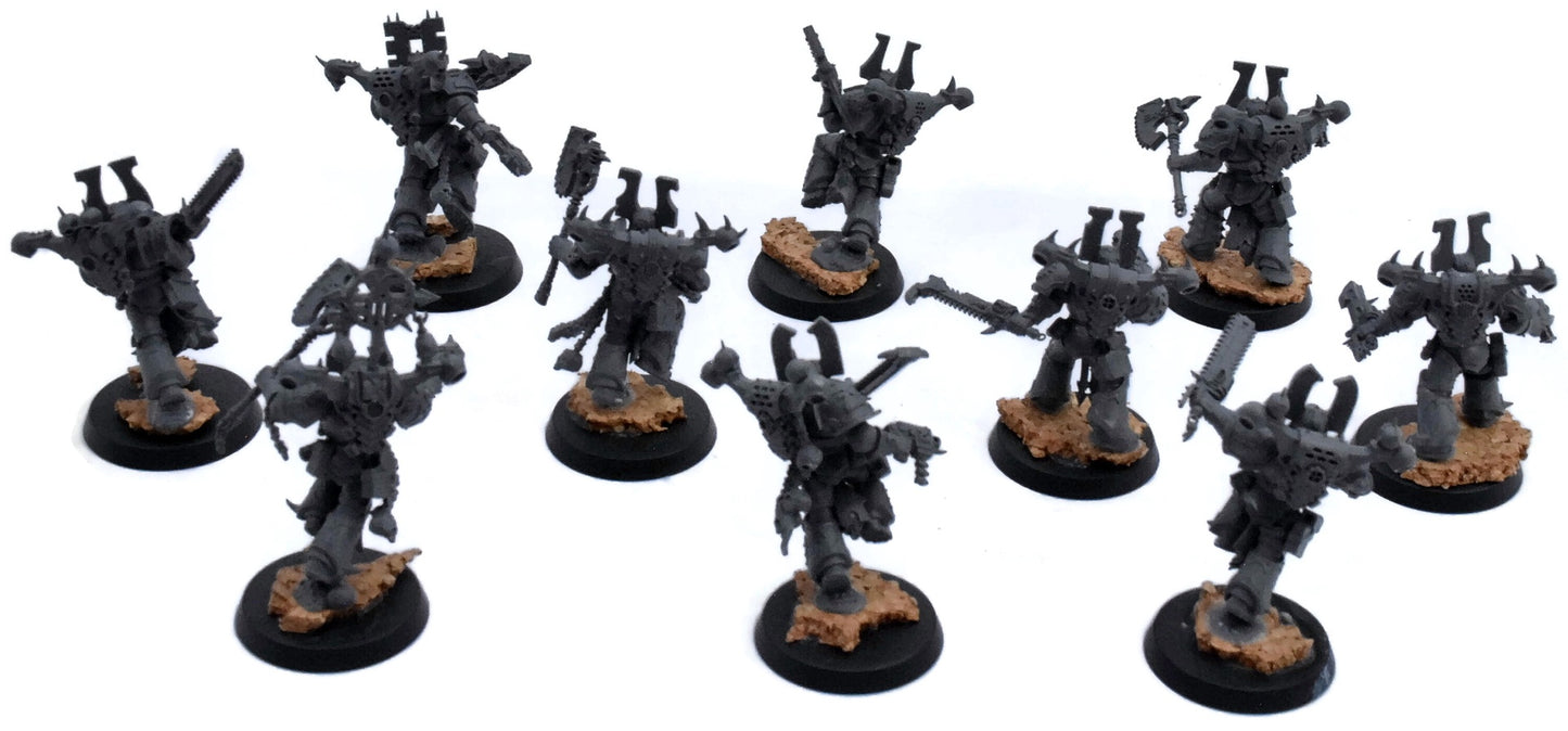 CHAOS SPACE MARINES 10 Chaos berzerkers #1 Warhammer 40K 5113