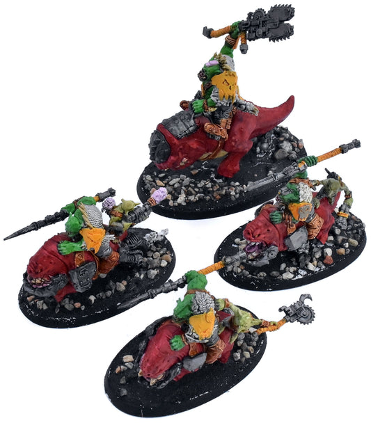 ORKS 4 Ork Squighog Boyz #1 Warhammer 40K 5250