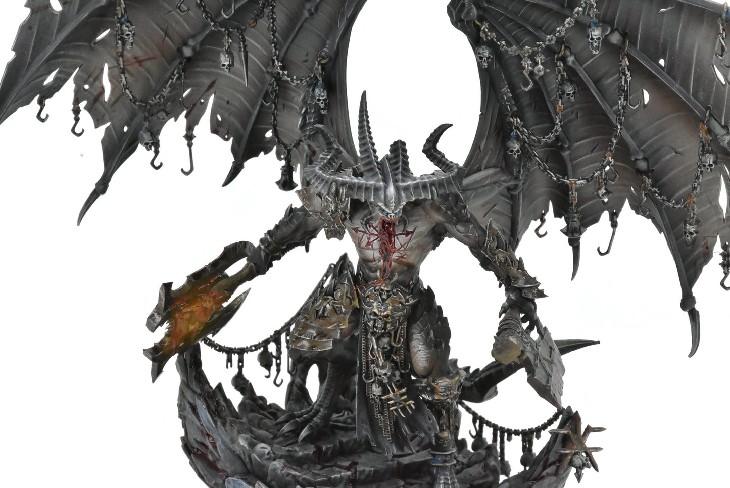 SLAVES TO DARKNESS Belakor The Dark Master #1 PRO PAINTED Be'lakor Sigmar 7665