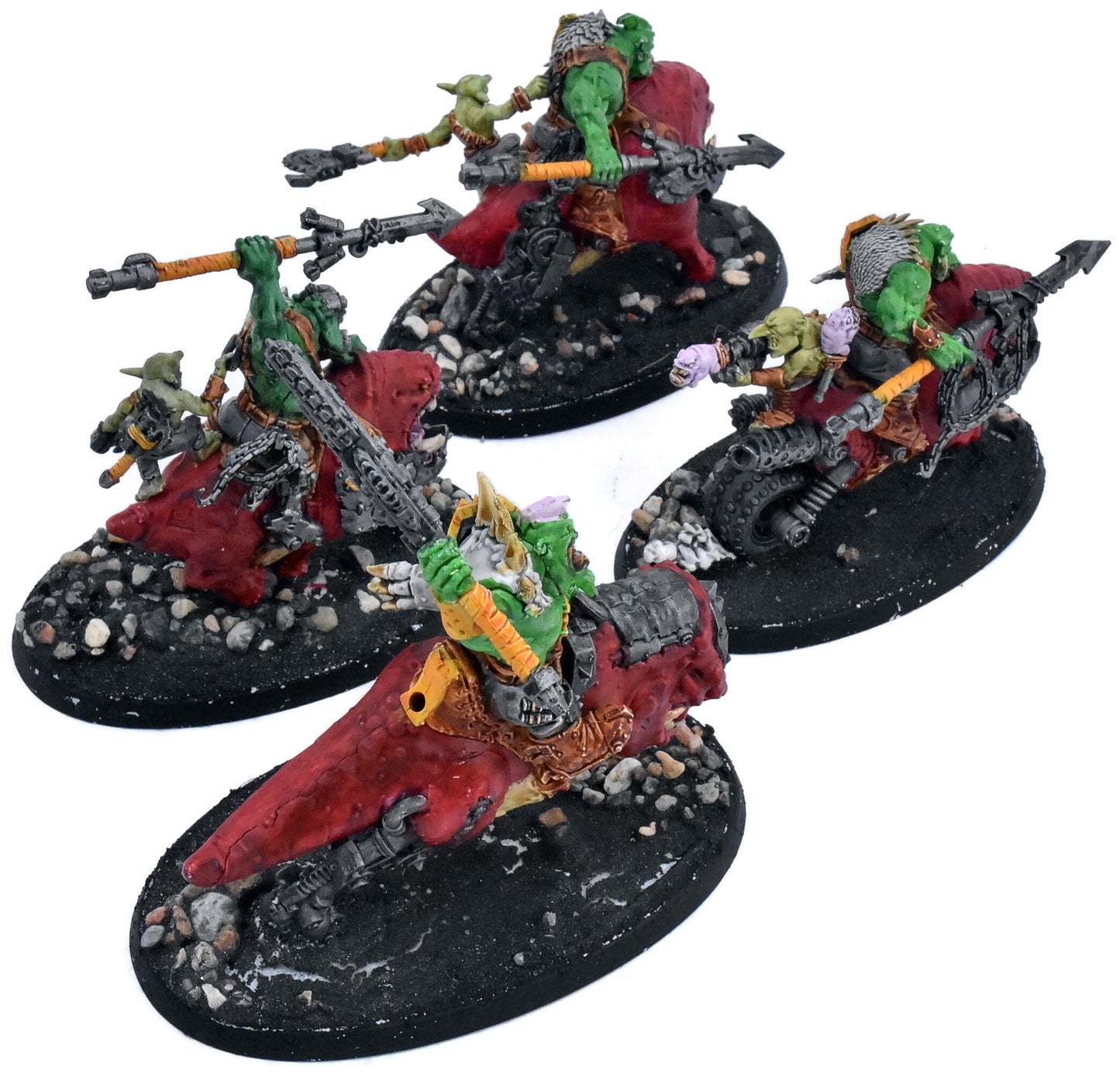 ORKS 4 Ork Squighog Boyz #1 Warhammer 40K 5250