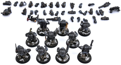 LEAGUES OF VOTANN 10 Hearthkyn Warriors #2 WELL PAINTED Warhammer 40K 5298
