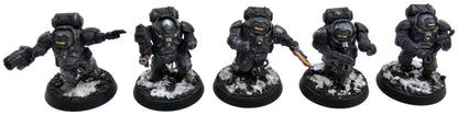 LEAGUES OF VOTANN 10 Hearthkyn Warriors #2 WELL PAINTED Warhammer 40K 5298