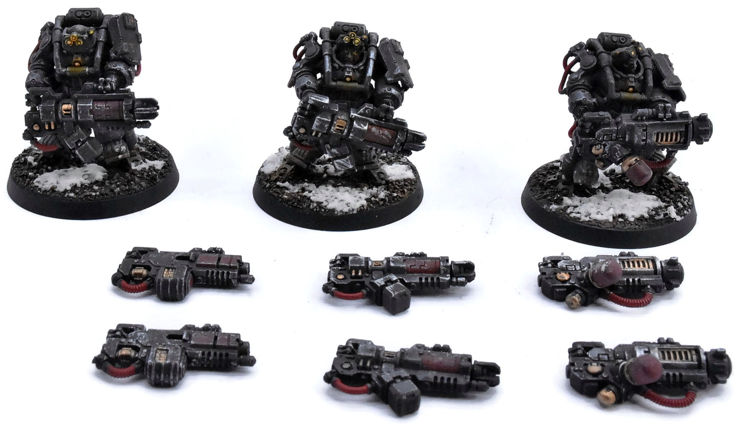 LEAGUES OF VOTANN 3 Brokhyr Thunderkyn #1 WELL PAINTED Warhammer 40K 5304