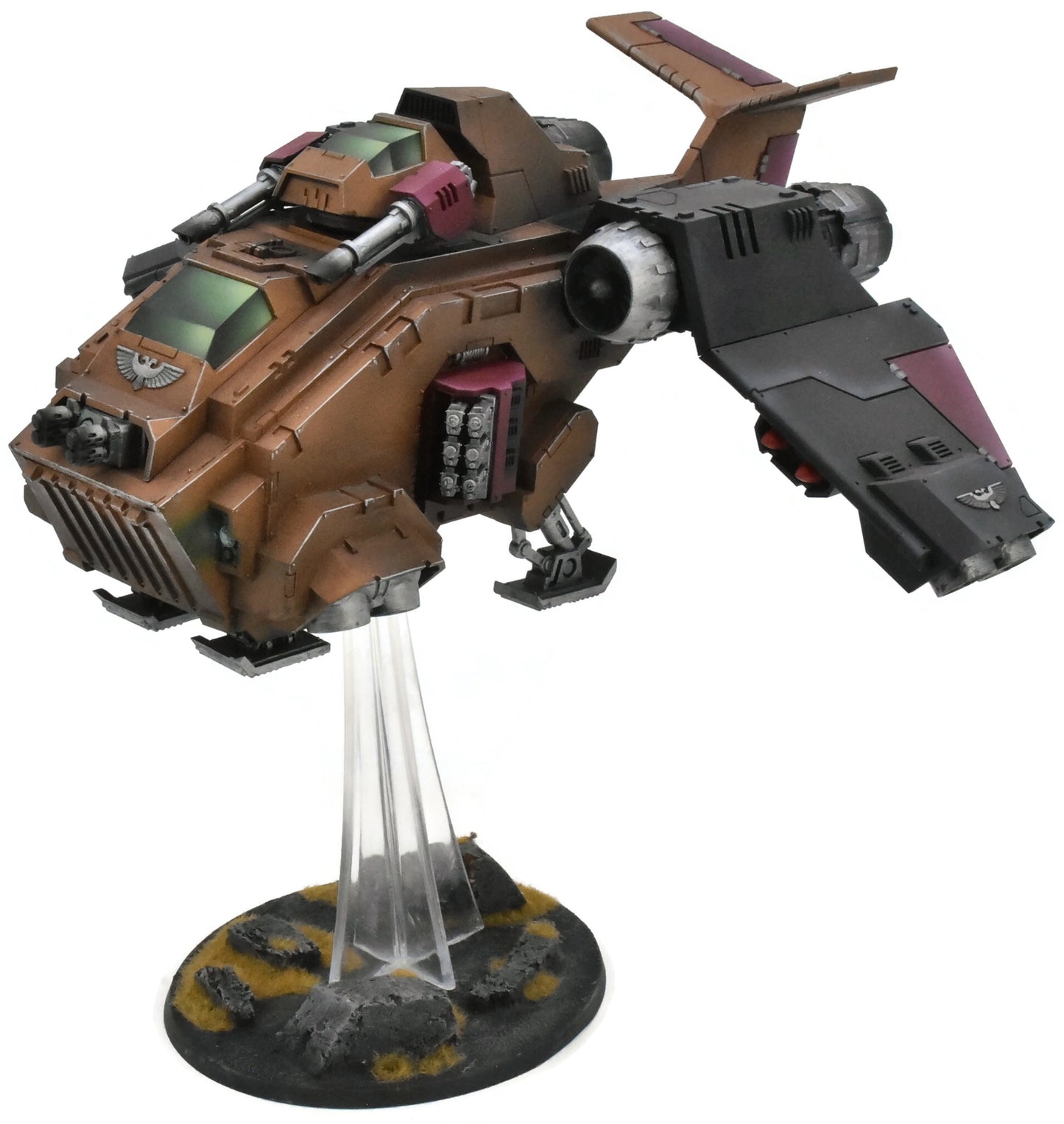 SPACE MARINES Stormraven Gunship #1 WELL PAINTED MINOTAURS 40K 7672