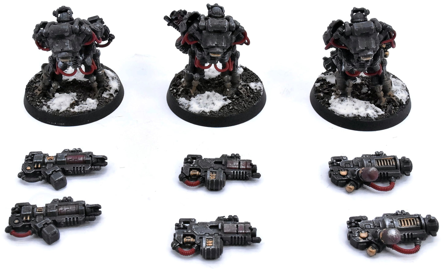 LEAGUES OF VOTANN 3 Brokhyr Thunderkyn #2 WELL PAINTED Warhammer 40K 5311