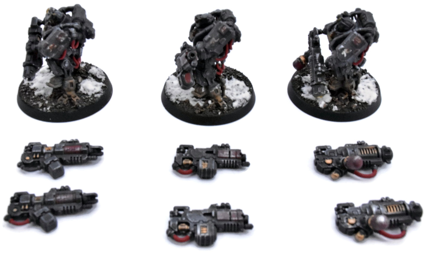 LEAGUES OF VOTANN 3 Brokhyr Thunderkyn #2 WELL PAINTED Warhammer 40K 5311