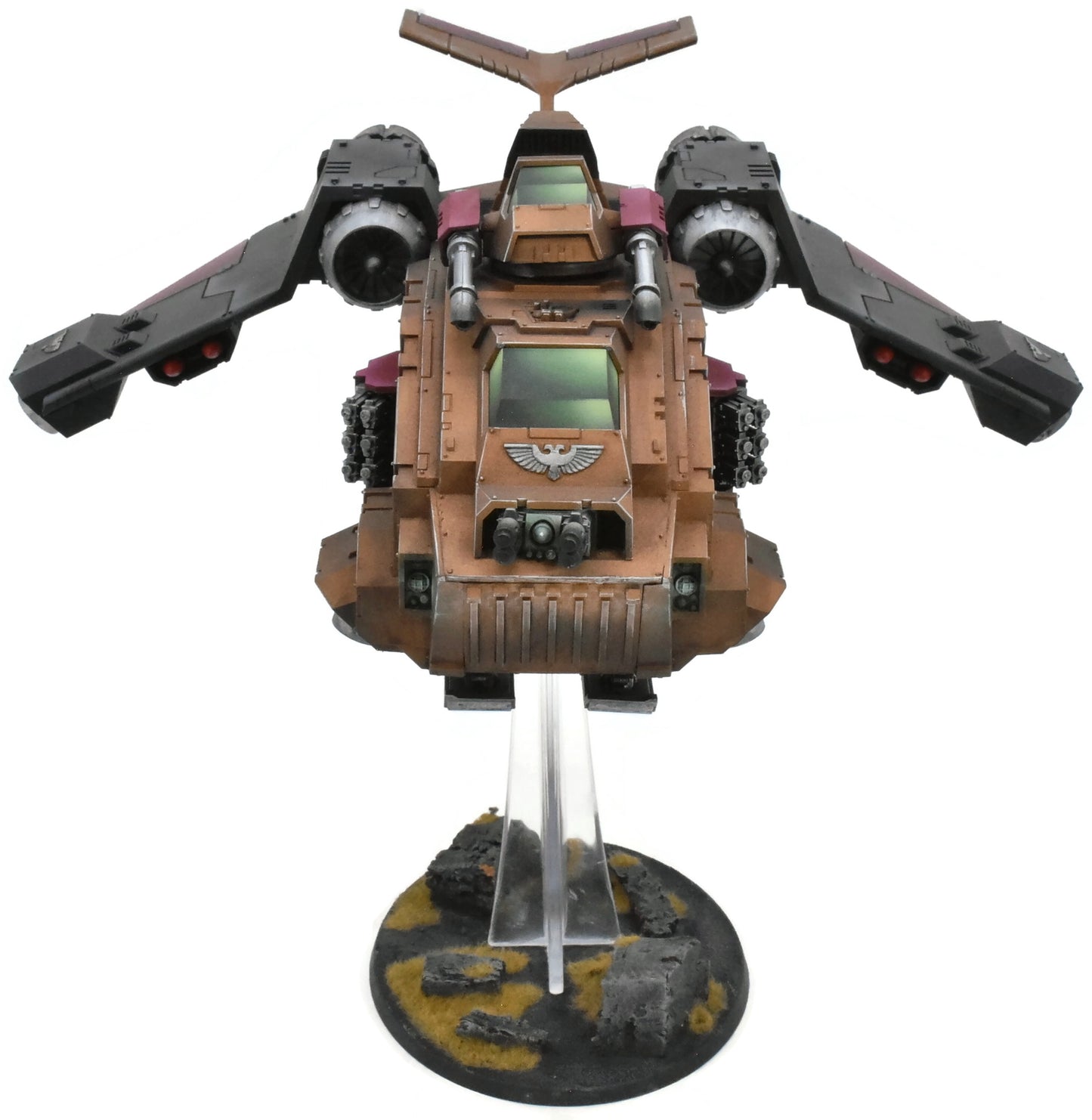 SPACE MARINES Stormraven Gunship #1 WELL PAINTED MINOTAURS 40K 7672