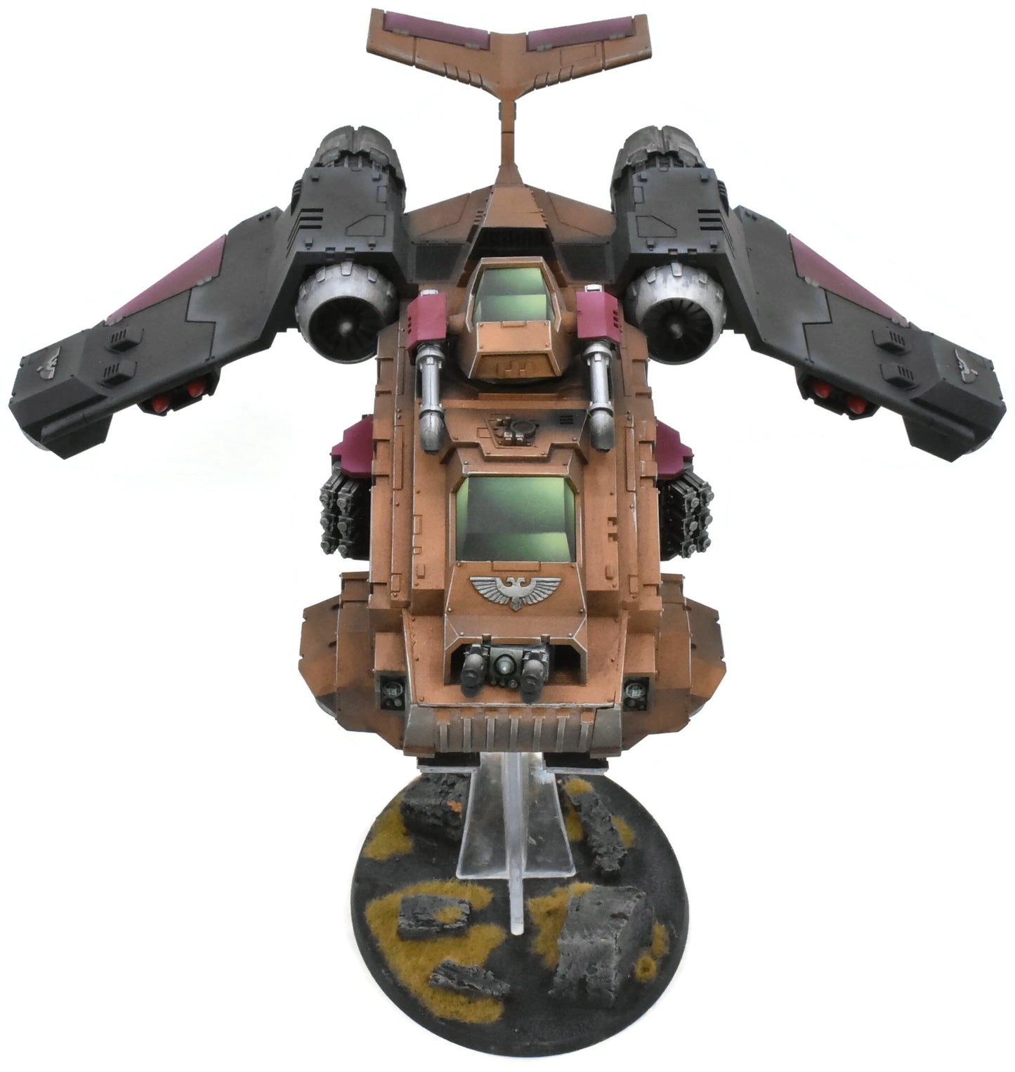 SPACE MARINES Stormraven Gunship #1 WELL PAINTED MINOTAURS 40K 7672