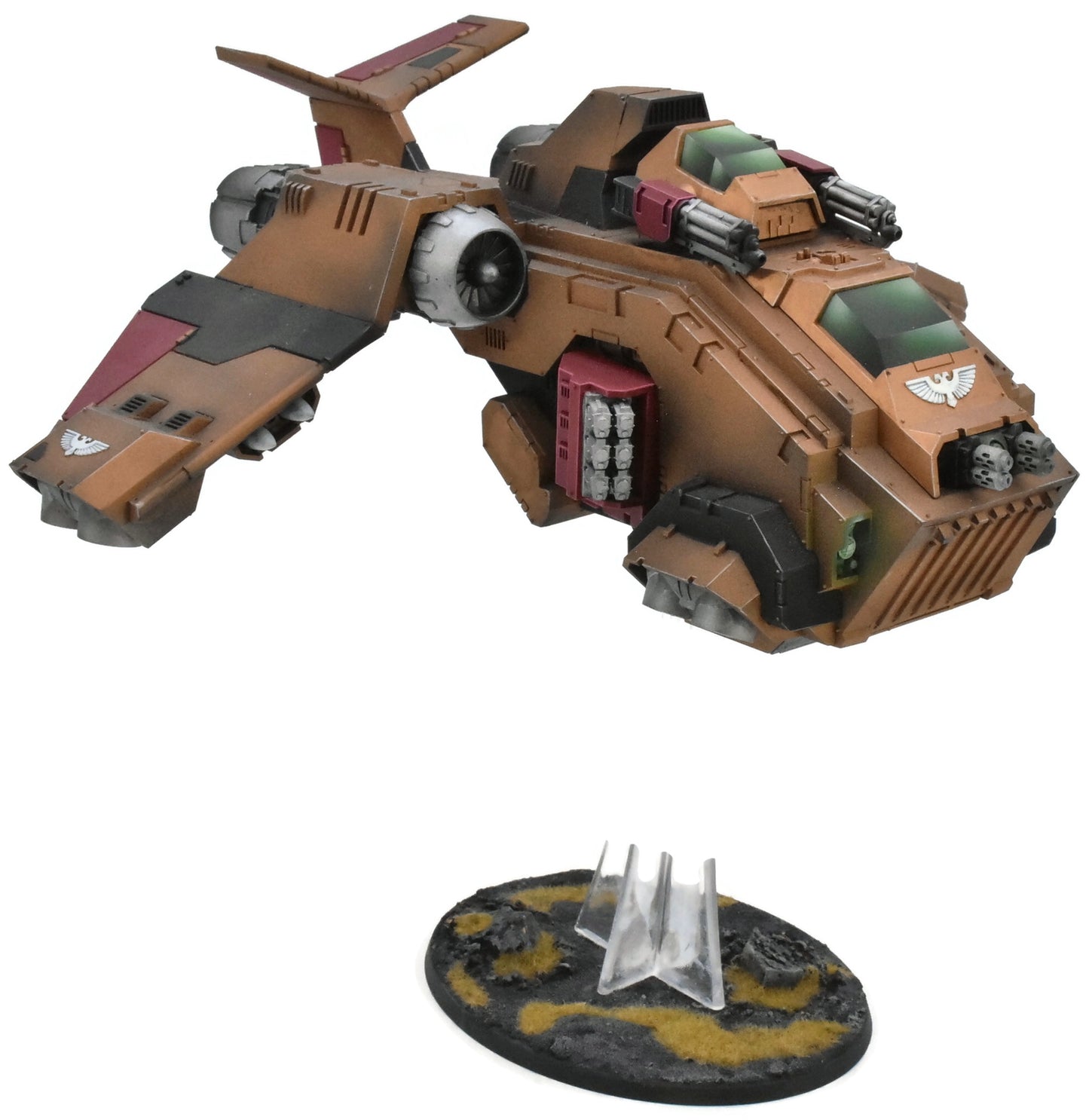 SPACE MARINES Stormraven Gunship #2 WELL PAINTED MINOTAURS 40K 7689