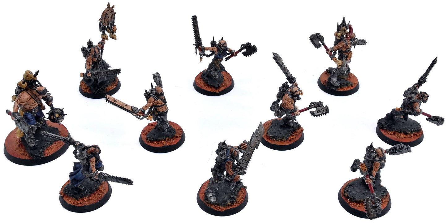 WORLD EATERS 10 Jakhals #1 WELL PAINTED Warhammer 40K 5328