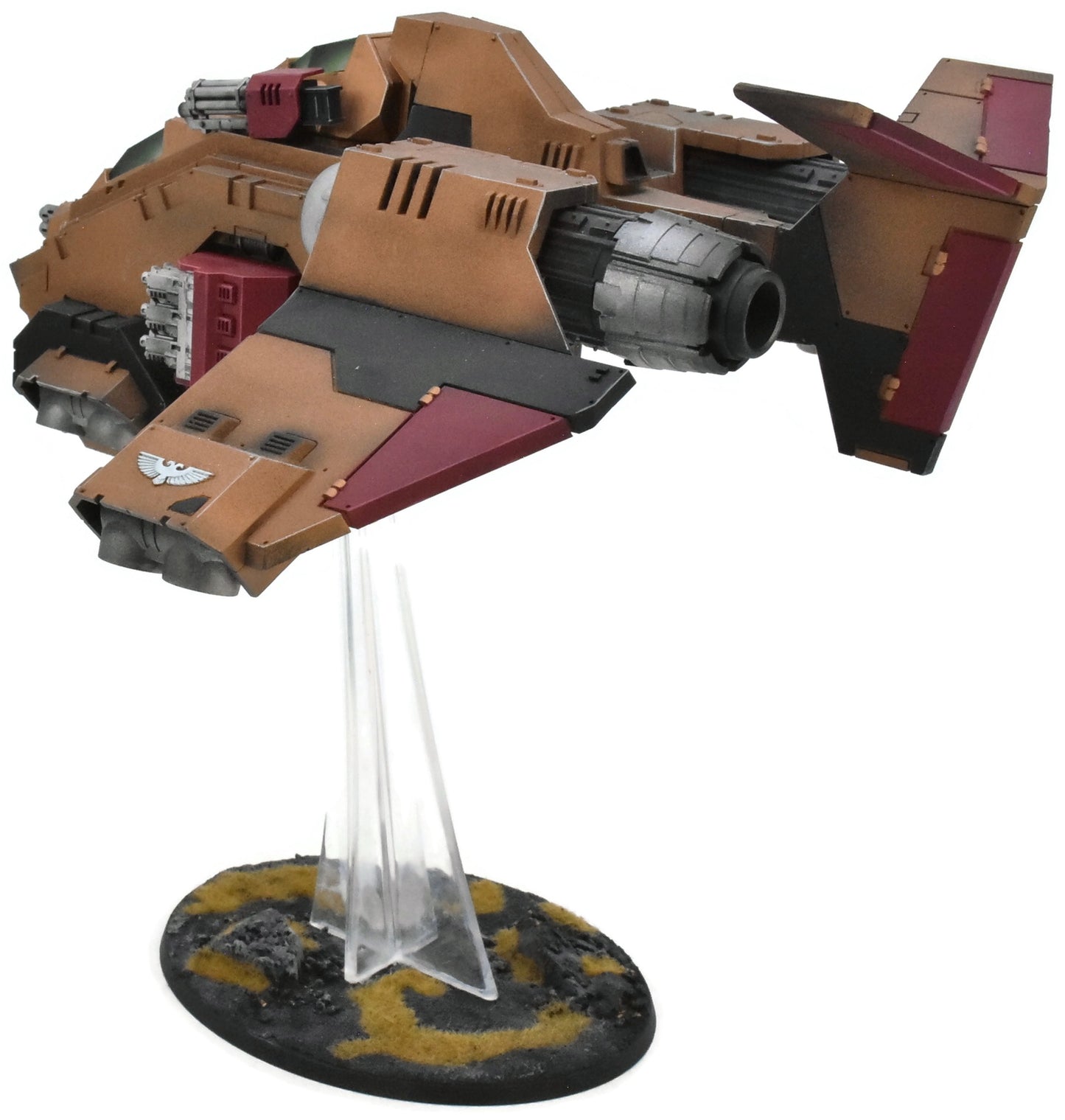 SPACE MARINES Stormraven Gunship #2 WELL PAINTED MINOTAURS 40K 7689