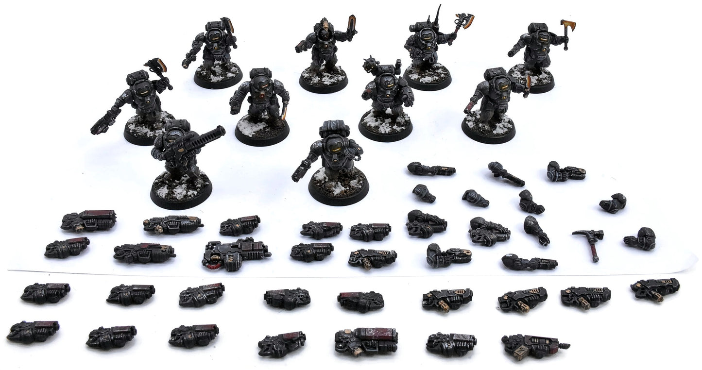 LEAGUES OF VOTANN 10 Heartkyn Warriors #1 WELL PAINTED Warhammer 40K 5342