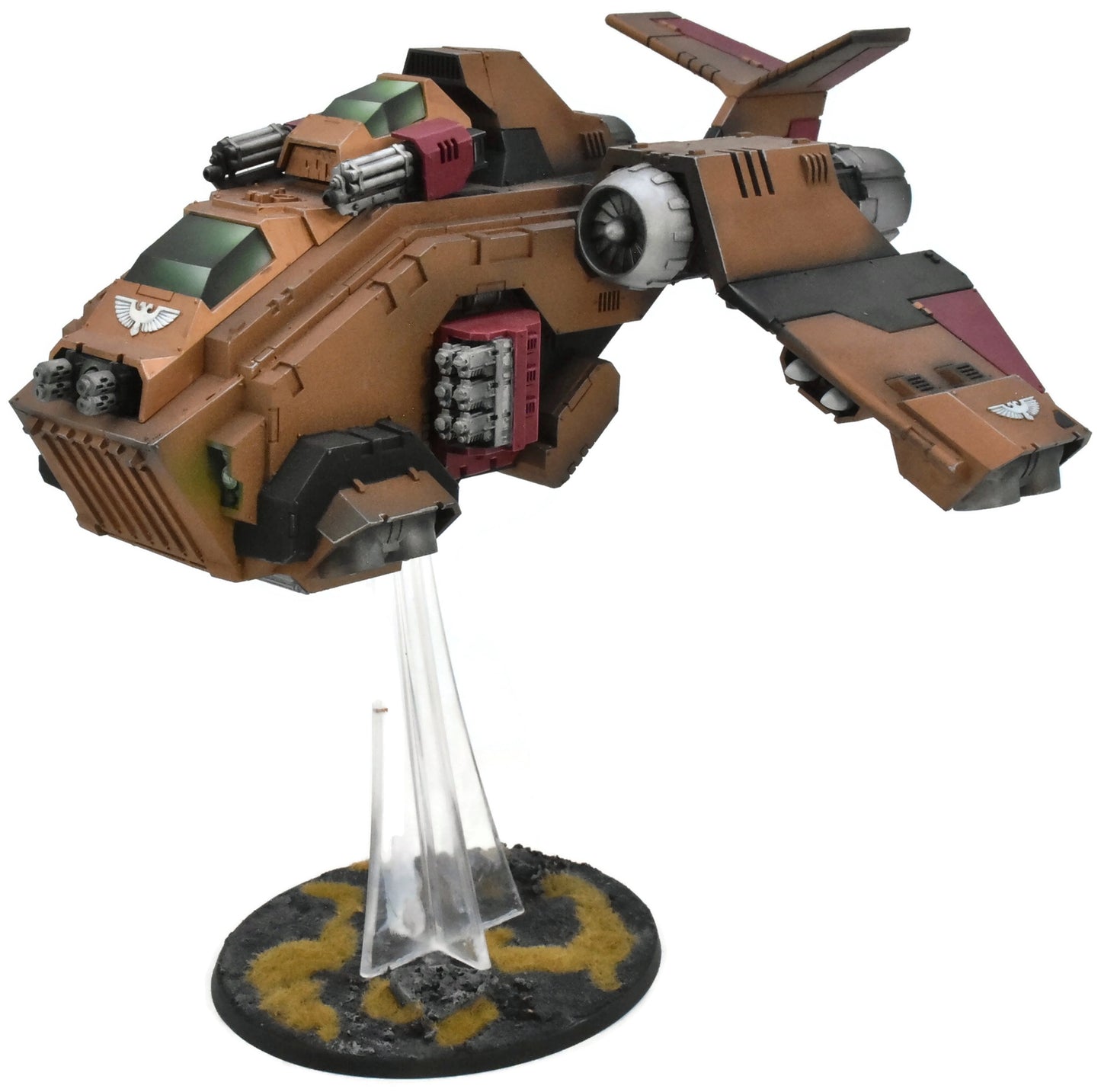 SPACE MARINES Stormraven Gunship #2 WELL PAINTED MINOTAURS 40K 7689