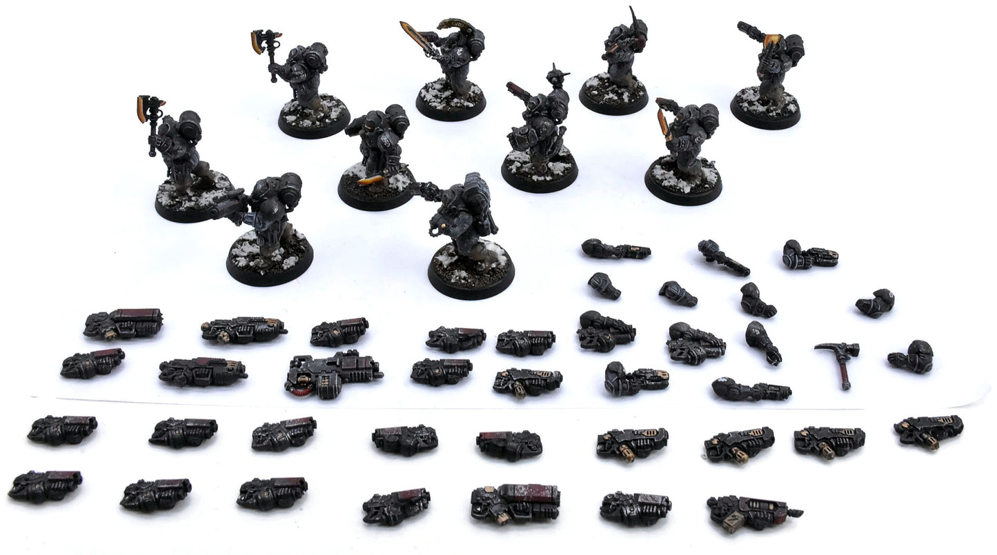 LEAGUES OF VOTANN 10 Heartkyn Warriors #1 WELL PAINTED Warhammer 40K 5342