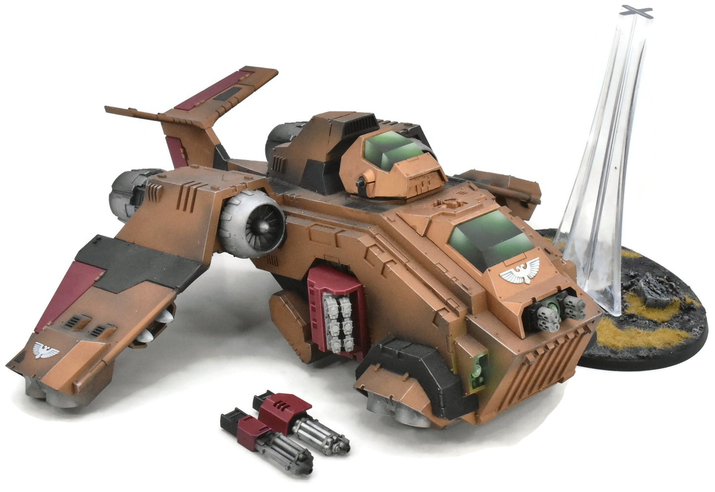 SPACE MARINES Stormraven Gunship #2 WELL PAINTED MINOTAURS 40K 7689