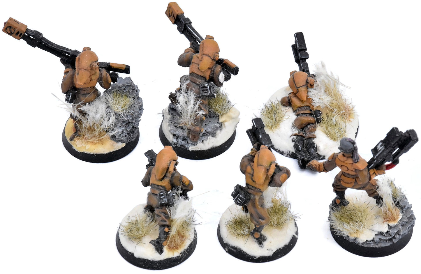 T'AU EMPIRE 6 Pathfinders #1 METAL Warhammer 40K 5472