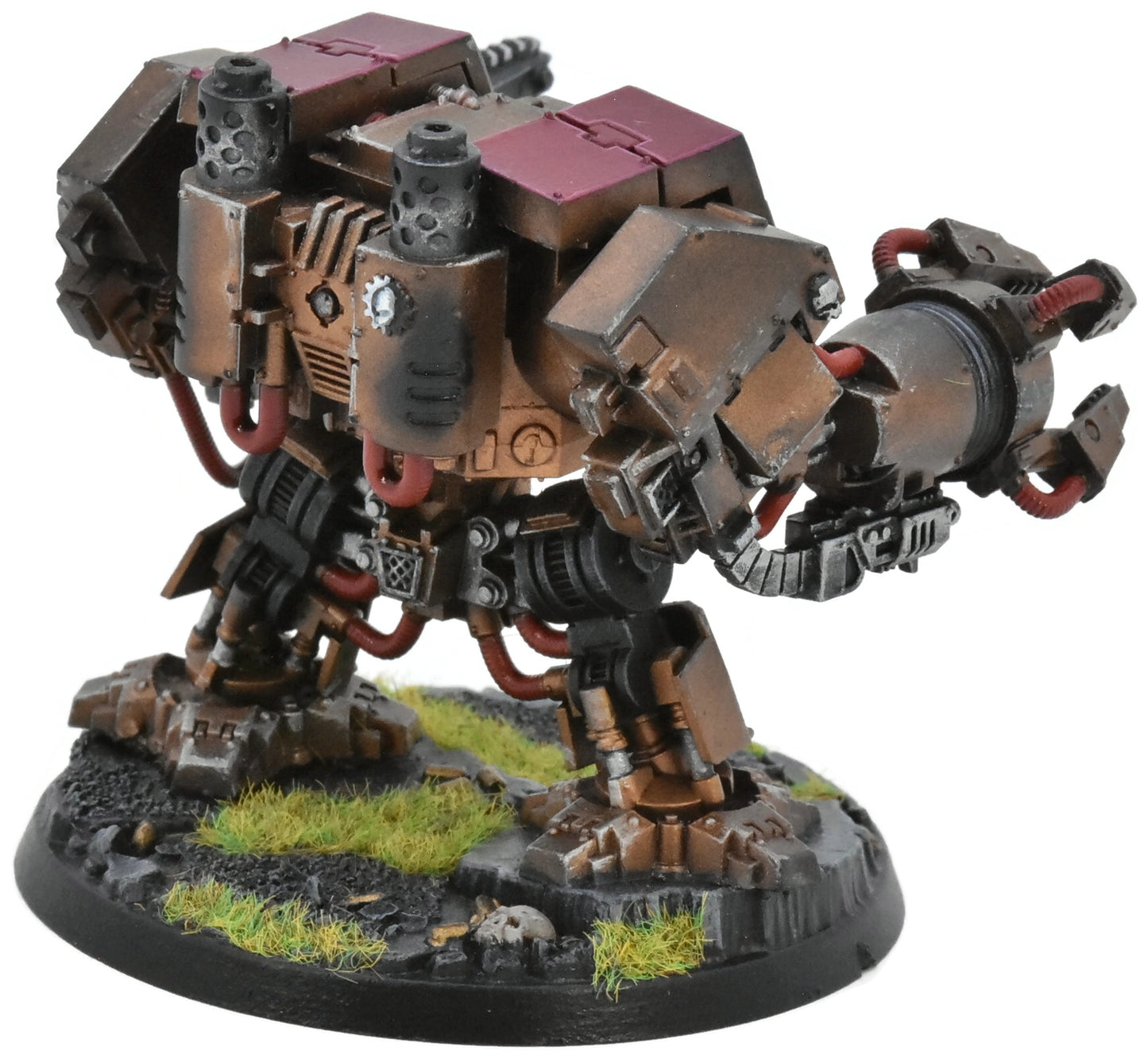 SPACE MARINES Venerable Dreadnought #1 WELL PAINTED MINOTAURS 40K 7733