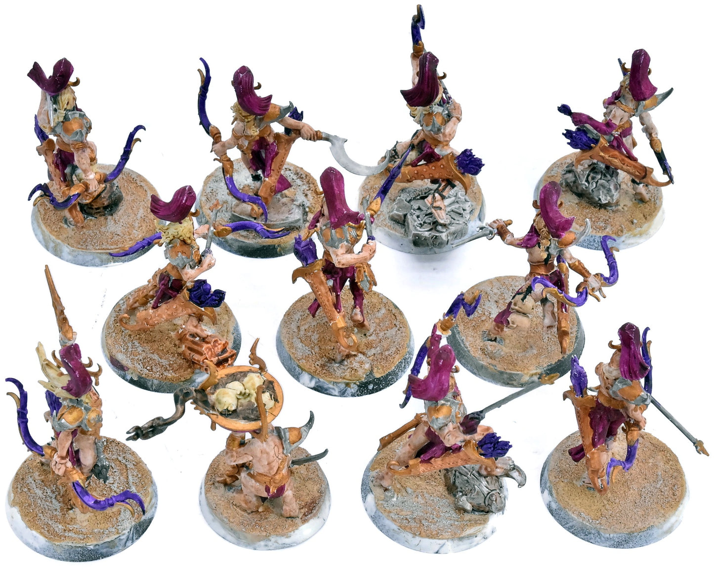 HEDONITES OF SLAANESH 10 Blissbarb Archers Of Slaanesh #1 Sigmar 5502
